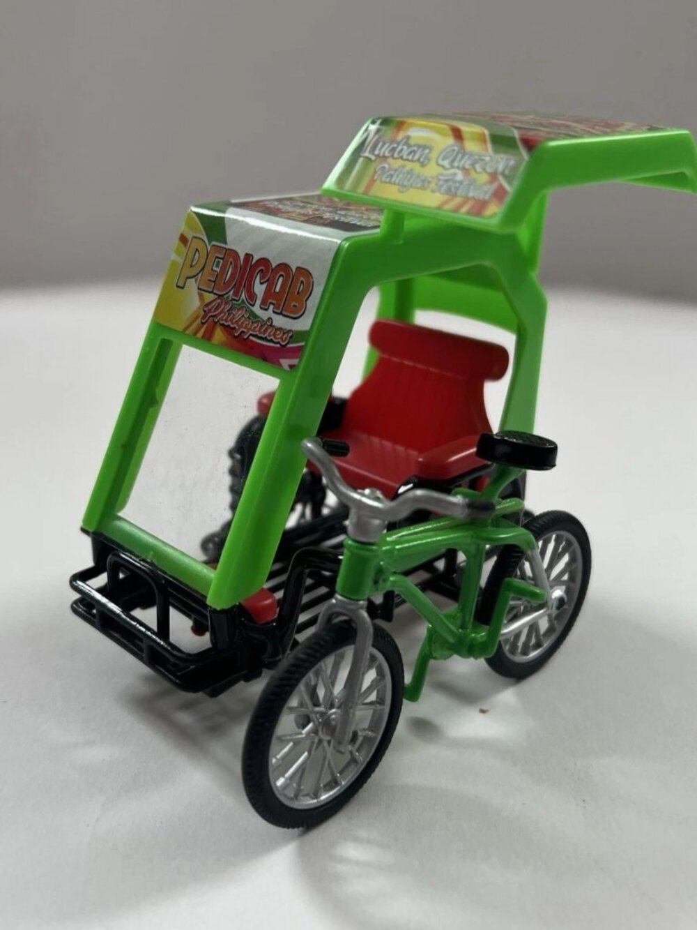 NEW Miniature Pedicab Philippine TukTuk Souvenir Decor - Green